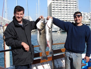 Sorties peche avec Etrave Croisieres